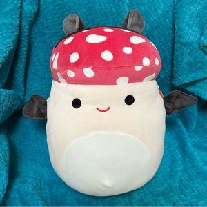 SQUISHMALLOWS Malcolm the Halloween Mushroom NWT 12in
